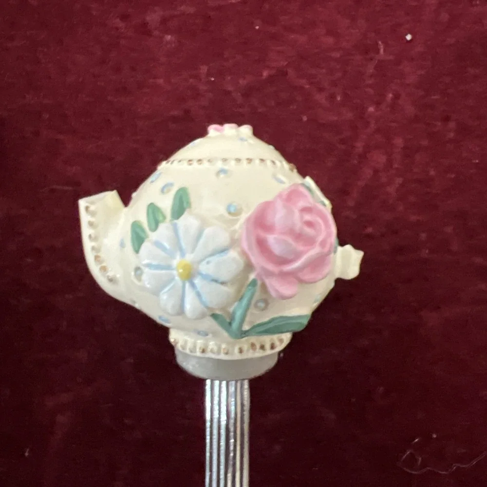 Vintage Avon Tea Time Memories Collector stainless steel, China Spoons - 3 Style